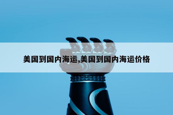 美国到国内海运,美国到国内海运价格