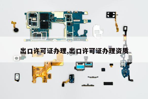 出口许可证办理,出口许可证办理资质