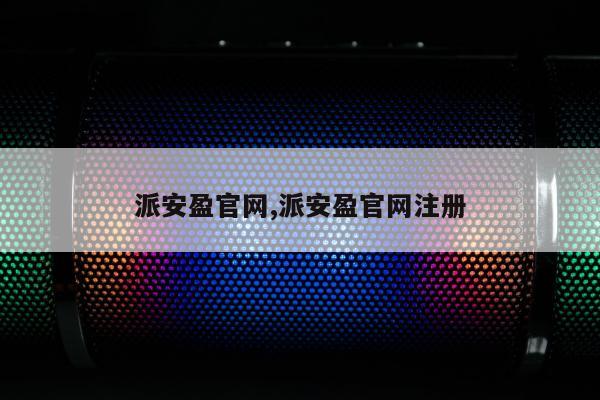 派安盈官网,派安盈官网注册