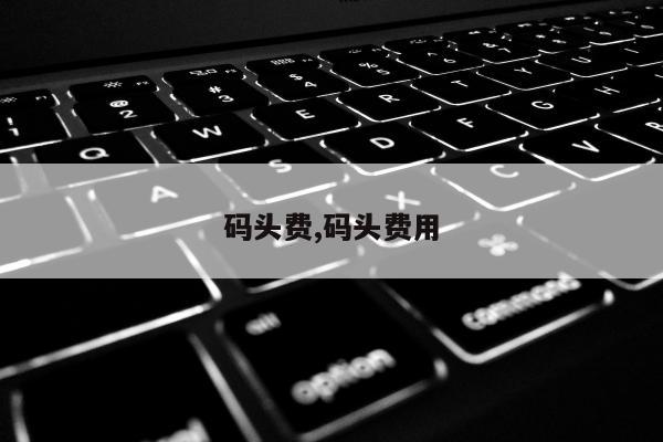 码头费,码头费用