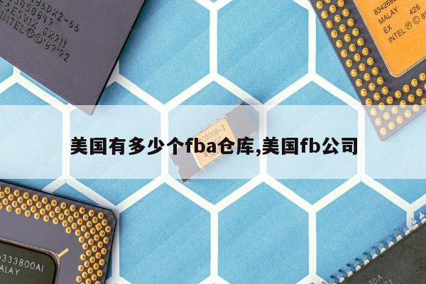 美国有多少个fba仓库,美国fb公司