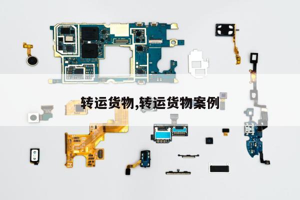 转运货物,转运货物案例