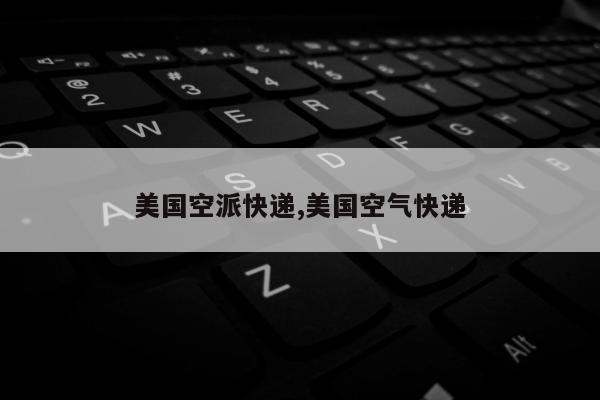美国空派快递,美国空气快递