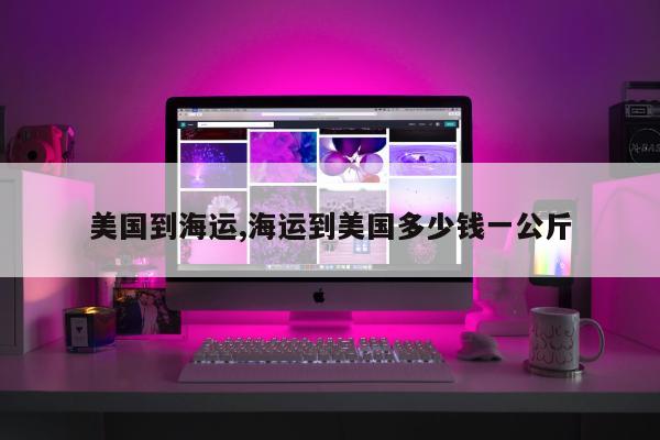 美国到海运,海运到美国多少钱一公斤