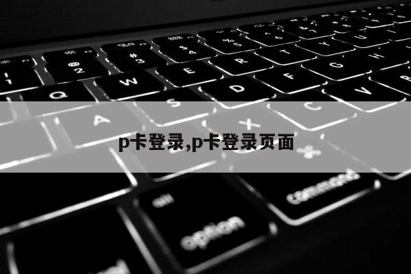 p卡登录,p卡登录页面