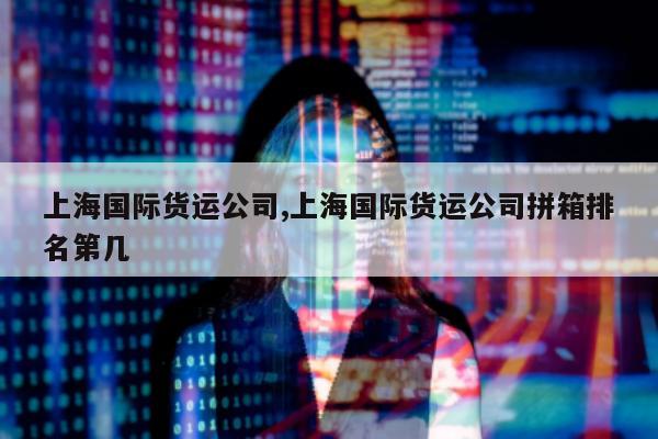 上海国际货运公司,上海国际货运公司拼箱排名第几