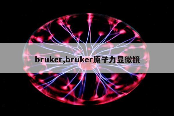 bruker,bruker原子力显微镜