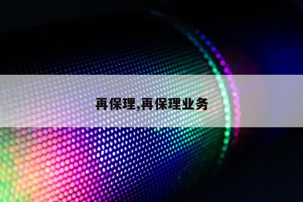 再保理,再保理业务