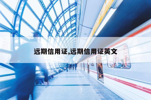 远期信用证,远期信用证英文
