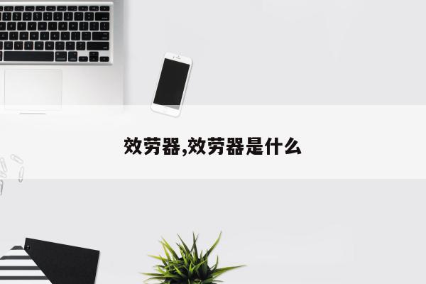 效劳器,效劳器是什么