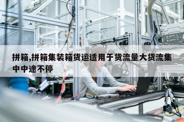 拼箱,拼箱集装箱货运适用于货流量大货流集中中途不停