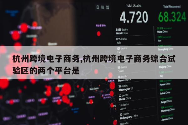 杭州跨境电子商务,杭州跨境电子商务综合试验区的两个平台是