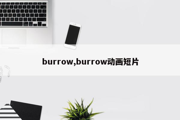 burrow,burrow动画短片